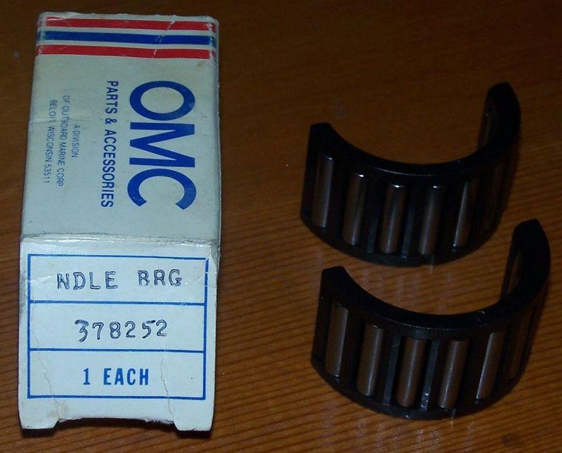 Nos vintage evinrude / johnson / omc retainer & needle bearing ay - p/n 0378252