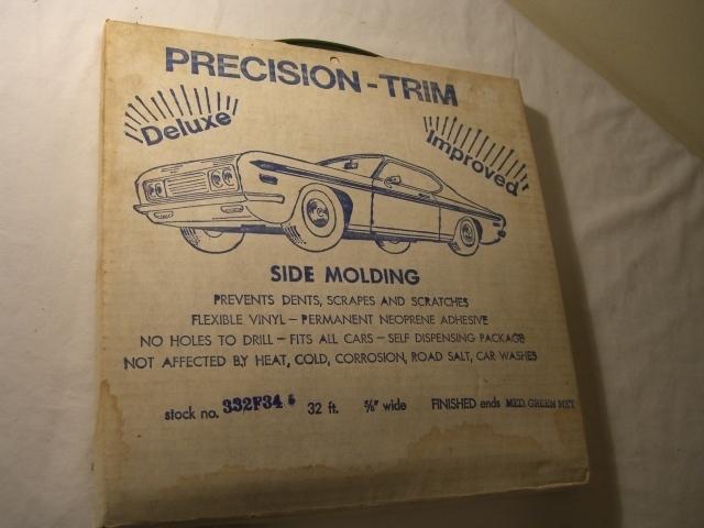 Precision trim side molding med. green met. 332f34 32 ft. 5/8" wide unopened