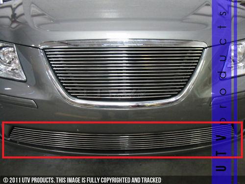 Fits: 2009 - 2010 hyundai sonata 1pc bumper billet grille kit custom lower 09 10