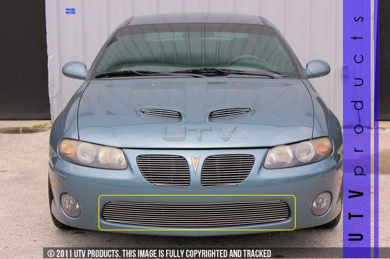 2004 2005 2006 pontiac gto 1pc bumper chrome billet grille kit 