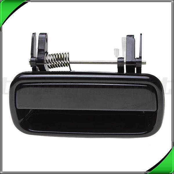 2001-2004 toyota tacoma left rear door handle outer to1520117 new black crew cab