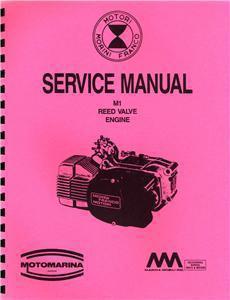 Motomarina m1 engine service manual   sebring moped