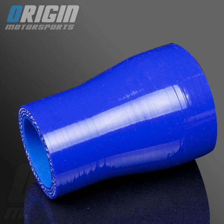 Blu 1.25" to 1.75" turbo intercooler silicone straight reducer hose pipe 32-45mm