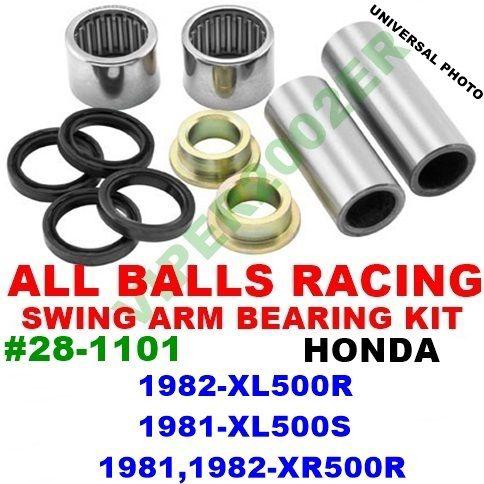 All balls swing arm bearing kit honda 82 xl500r 81 xl500s 81-82 xr500r#28-1101