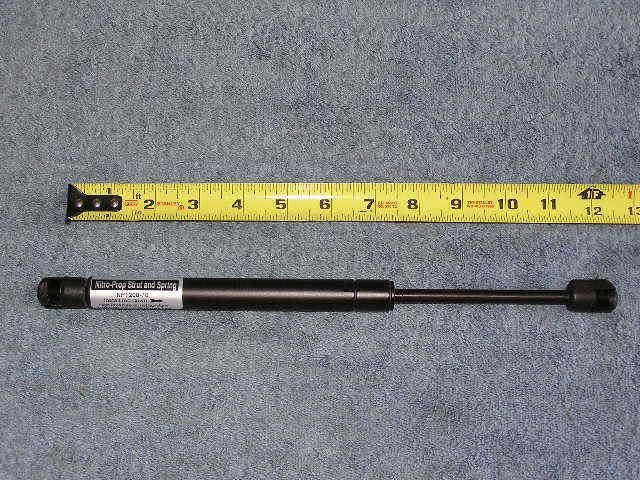 12" 70# hd nitro-prop gas strut shock spring lift cylinder rod tube 70lb 12in