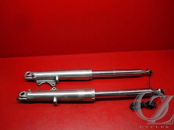 Front forks suspension  air fltri fltr road glide harley 99 g