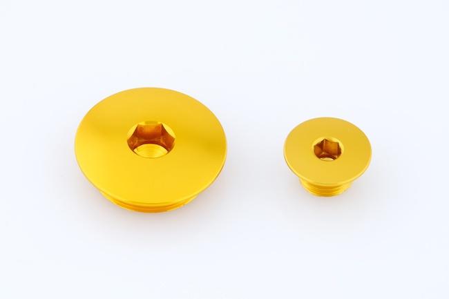 New aluminum engine plugs caps fits honda atv trx300 trx400 trx450r  z3 - gold