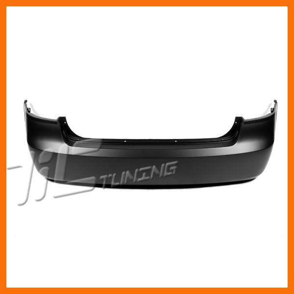 Rear bumper facial cover primered black for 06 07 hyundai sonata gls 2.4 gl 4cyl