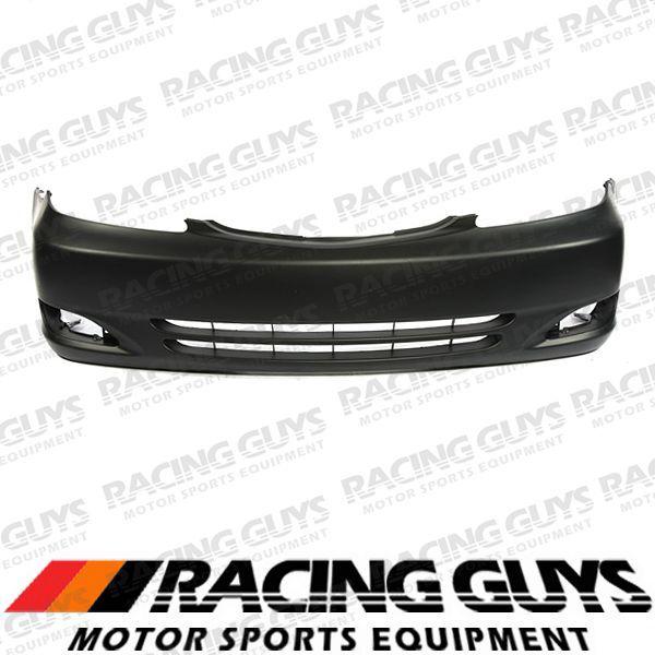 02-04 toyota camry se front bumper cover primered facial plastic to1000231