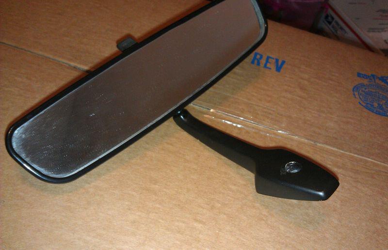 1988 nissan 300zx rear view mirror black nice 