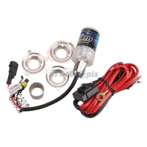 New motorcycle xenon hid h6 55w 8000k flexible high quality plug and play