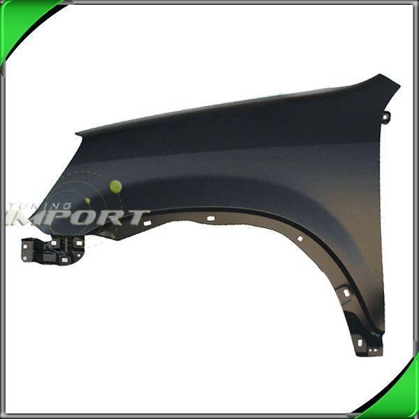 2002-2006 honda crv left front fender primed black steel replacement lh cr-v new