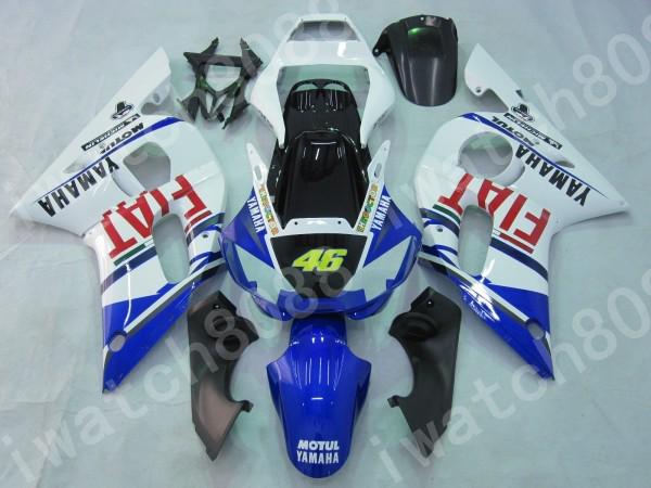 Motogp abs bodywork fairing  fit for yamaha yzf r6 yzf600 1998-2002  w77