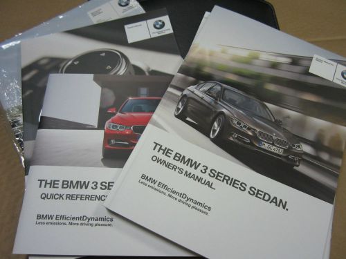 2013 bmw 3 series owners manual  - j0676