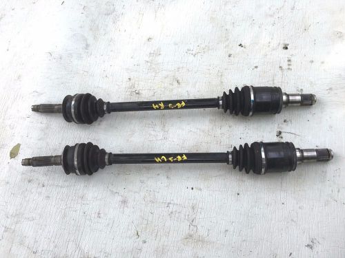 2013-2015 scion fr-s oem factory left &amp; right axle shafts pair brz 13 14 15