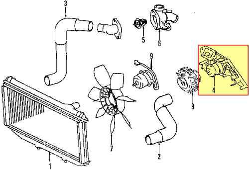 Lexus 161004987683 genuine oem factory original water pump