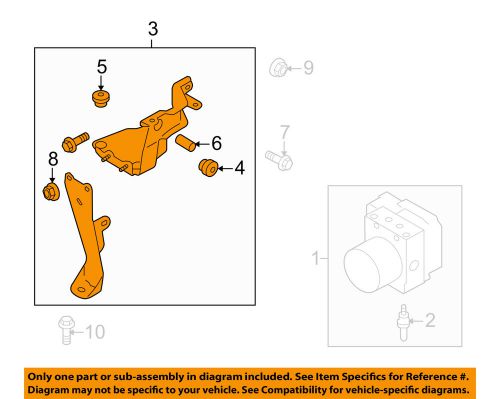 Subaru oem 13-14 legacy abs-bracket 27537aj03a