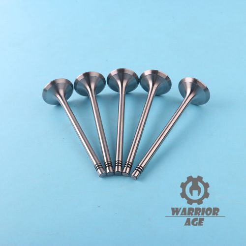 New set of 5 engine intake valves 6 mm stem #9454607 for volvo v40 s40 s60 s80