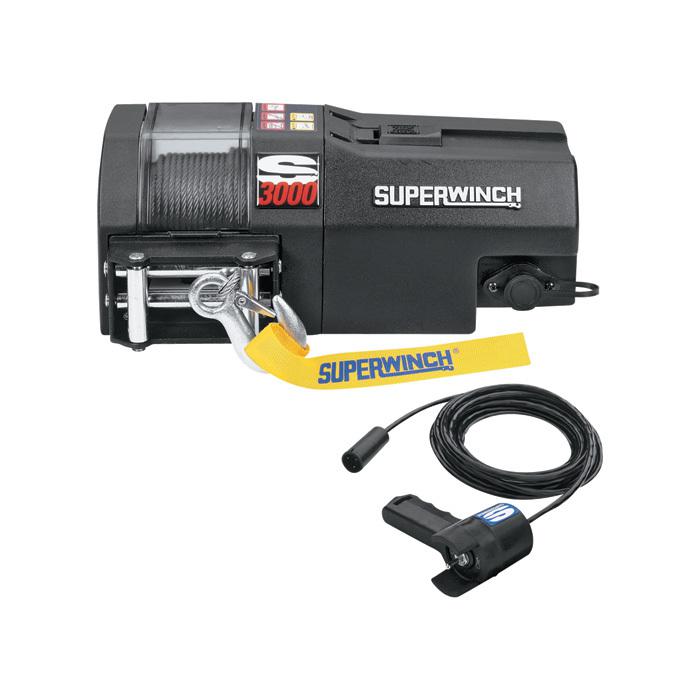 Superwinch 12v winch-3000-lb cap #1430200