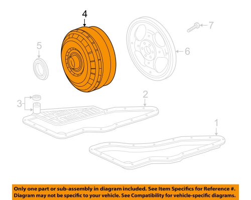 Ford oem-torque converter 5f2z7902acrm