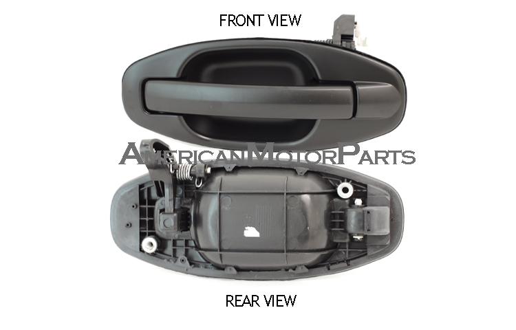 Driver replacement outrear smooth door handle 01-06 fit hyundai santa fe