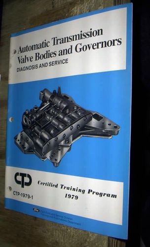 1979 1980 ford truck &amp; car automatic transmission valve bodies &amp; governor manual