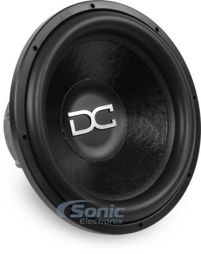 New! dc audio level 4 1400w 15&#034; subwoofer dual 2 ohm car audio sub woofer