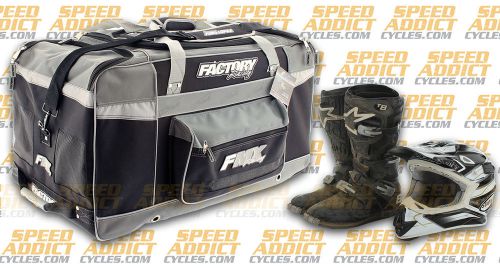 Factory fmx motorcross gear bag xlarge grey