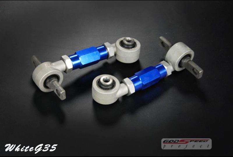 Godspeed gen2 blue rear camber arm kit honda civic crx del sol ef eg ek dc2