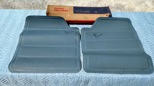 Rare vintage 1969-1970-1971-1972 cadillac nos rear floor mats coupe deville gm