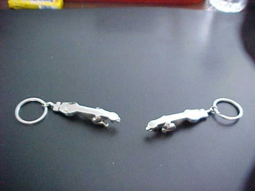 Jaguar leaper key chain key fob two(pair) .new