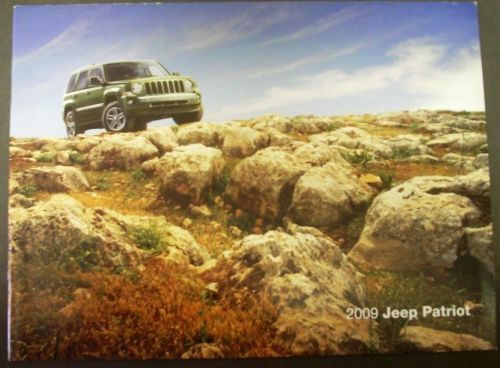 2009 jeep patriot dealer prestige sales brochure 4x4 sport limited rare