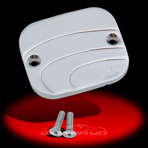 Waterfall master cylinder cover, chrome for 96-newer touring harleys