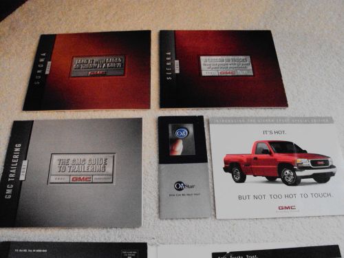 2001 gmc truck product guide