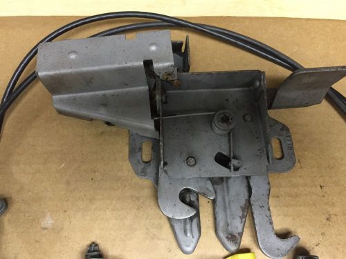 73-79 ford truck 78-79  bronco locking hood release with matching lock set