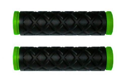 Arctic cat atv quad 650 700 1000 green diamond handlebar bar gel hand grips