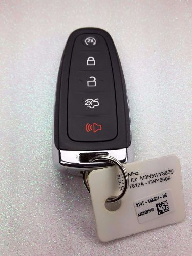 Oem ford smart keyless entry remote key fob fcc m3n5wy8609 trasmitter