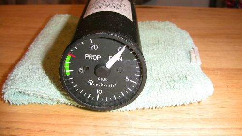 Beechcraft prop tachometer rpm indicator p/n (101-384157-5)