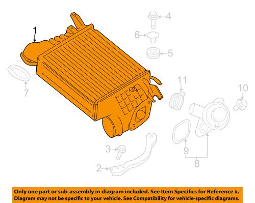 Subaru oem 08-13 forester-intercooler 21821aa031