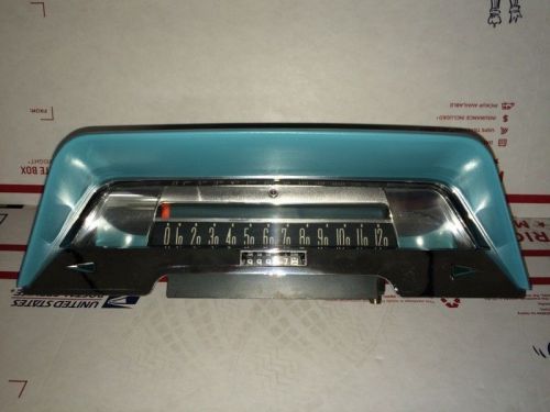 1959 mercury speedometer and housing