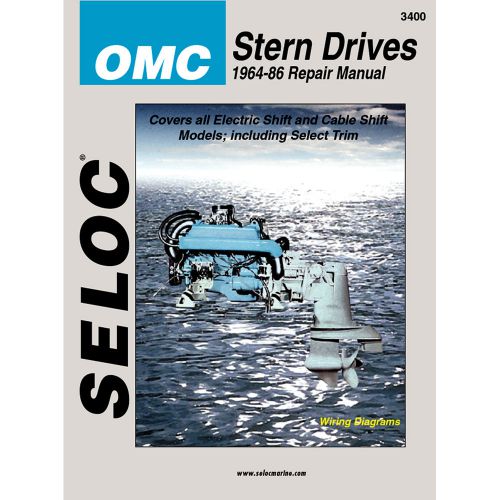 Seloc service manual - omc stern drive - 1964-86 -3400