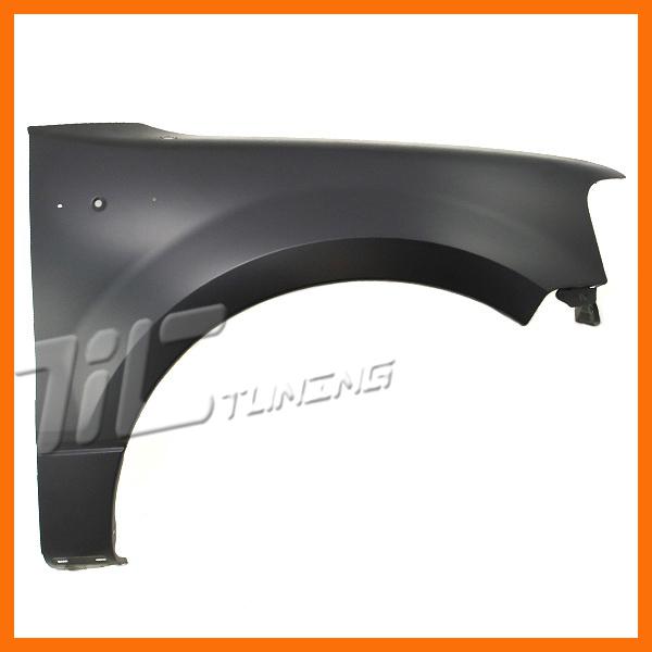 2004-2006 ford new f150 pickup primered black right fender passenger wo mldg rh