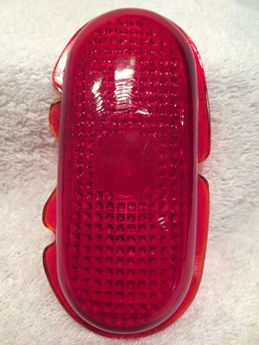 1942-48 ford ruby glass tail light lens lynx eye t-313