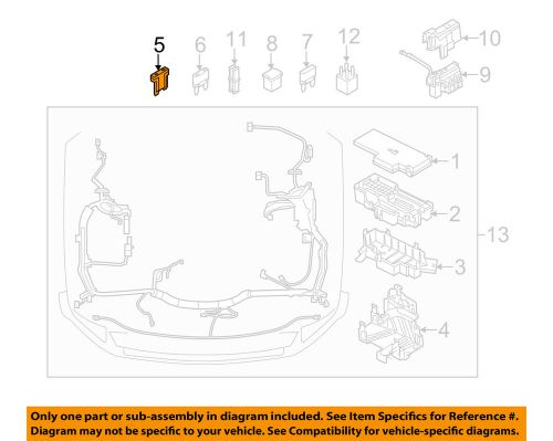 Ford oem fuse relay-mini fuse 9l3z14526ea