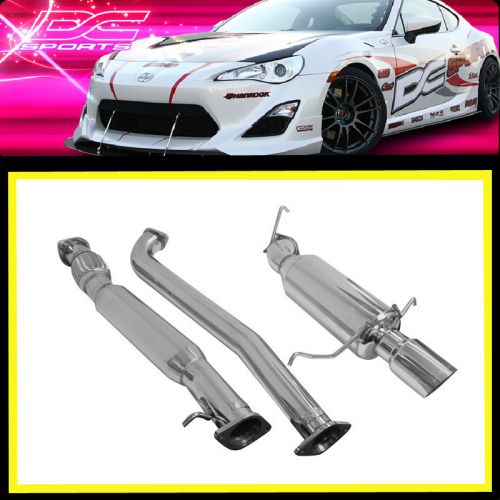 Subaru saab dc sports single canister exhaust brand new warranty hjz