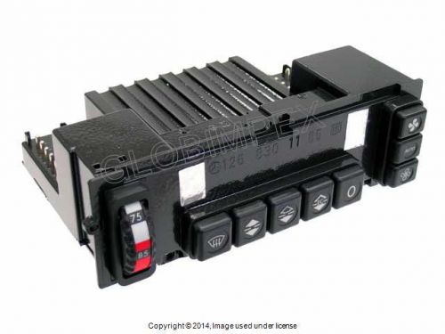 Mercedes w140 rebuilt climate control unit w/ button assembly programa +warranty