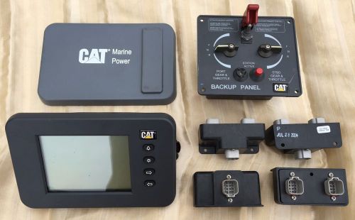 Cat marine engine control parts display/tees/back up (sold as is)