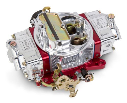 Holley 0-76650rd 650 cfm ultra double pumper red electric choke gas carburetor