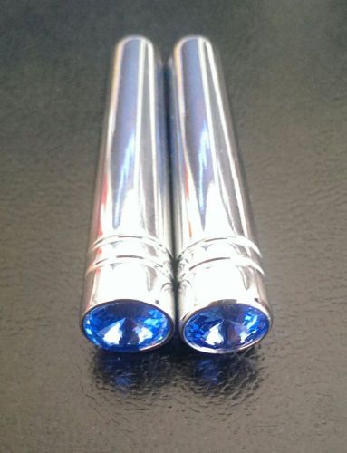 Lowrider hydraulics aluminum switch extensions blue (2)pack,peterbilt,carling