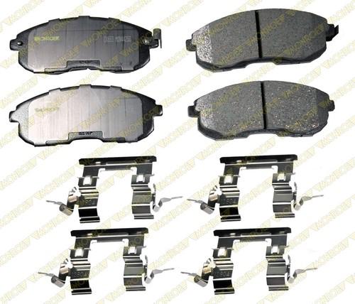 Monroe cx653 brake pad or shoe, front-monroe ceramics brake pad